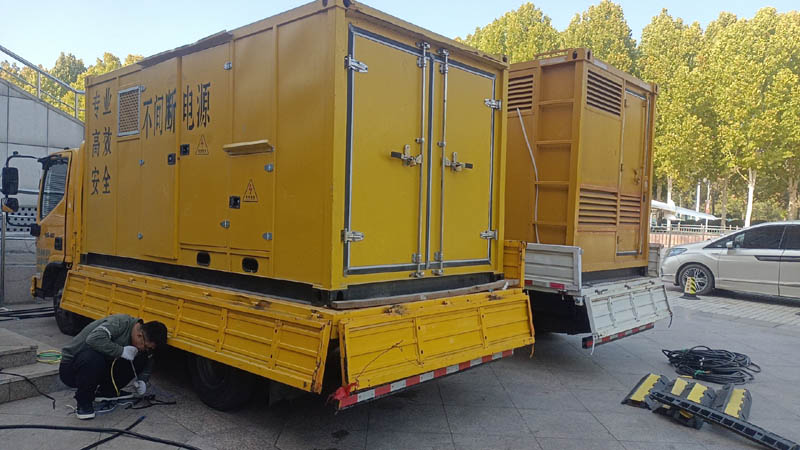 革吉柴油发电机组和UPS电源配合使用时的注意事项